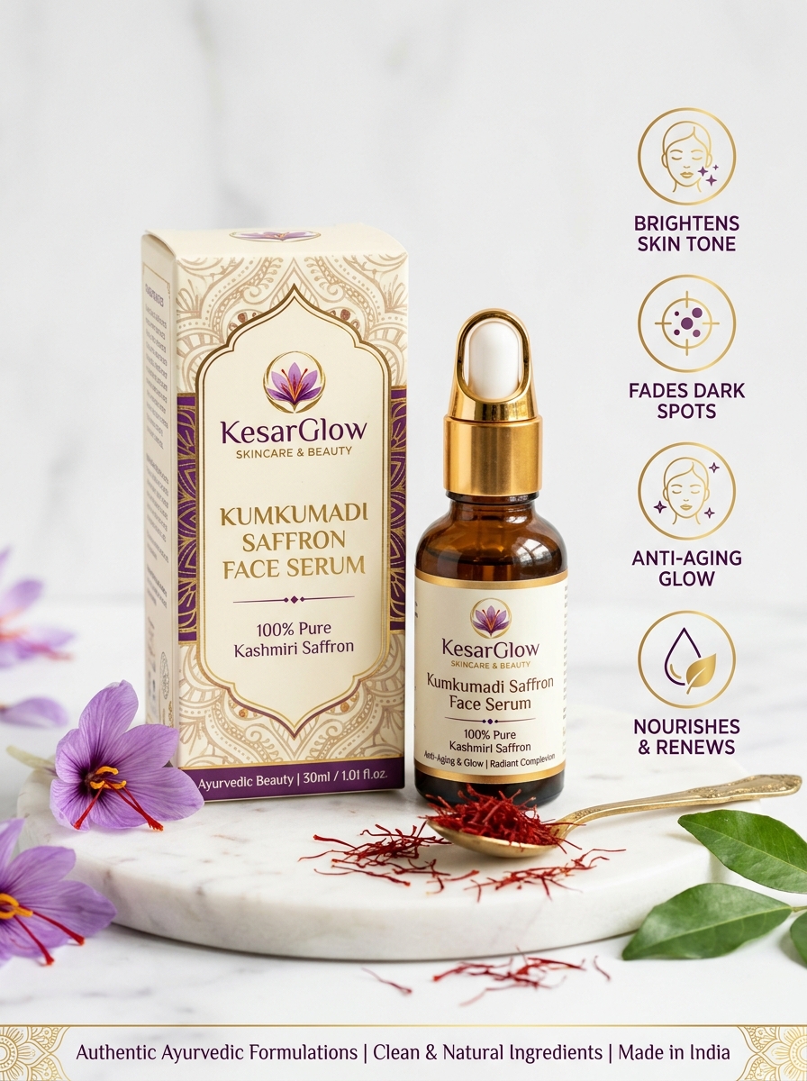 Kumkumadi Saffron Face Serum